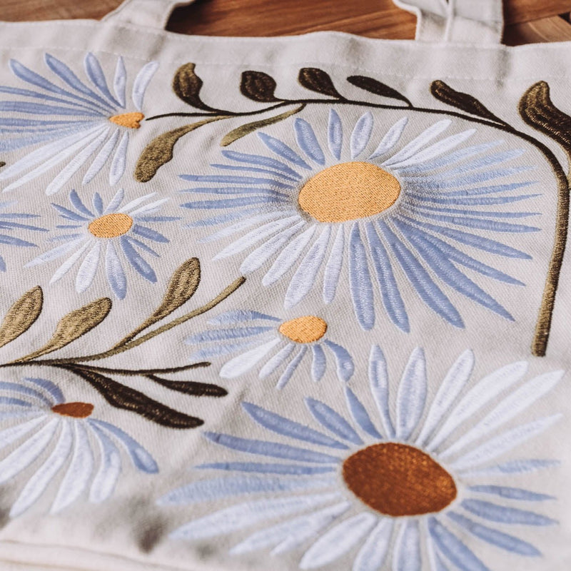 Flower Market Tote Bag