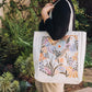 Flower Market Tote Bag