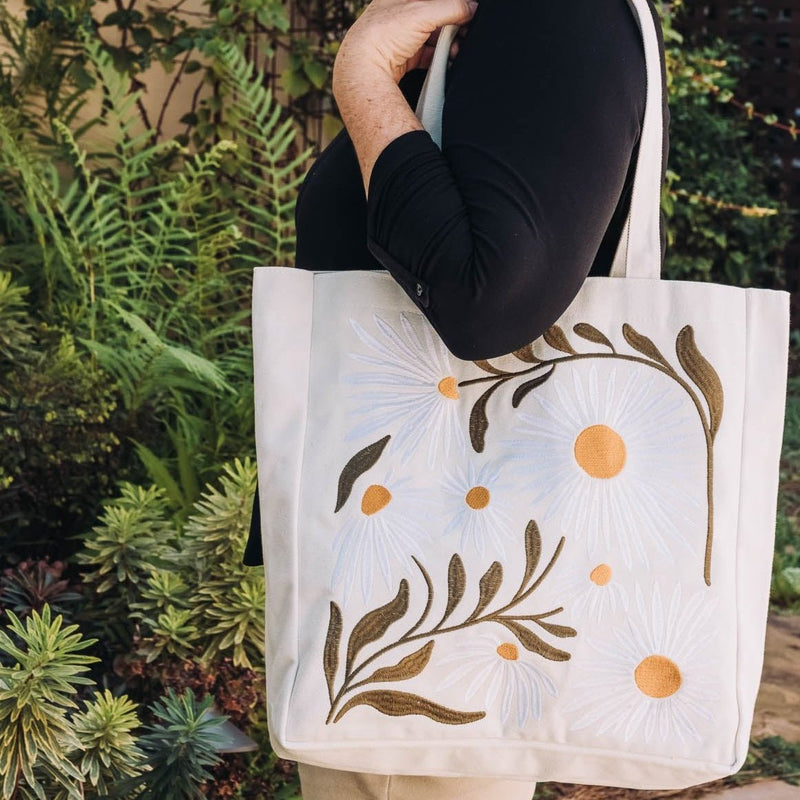 Flower Market Tote Bag