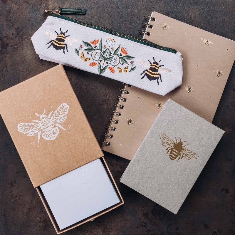 JT Bee Floral Pencil Pouch