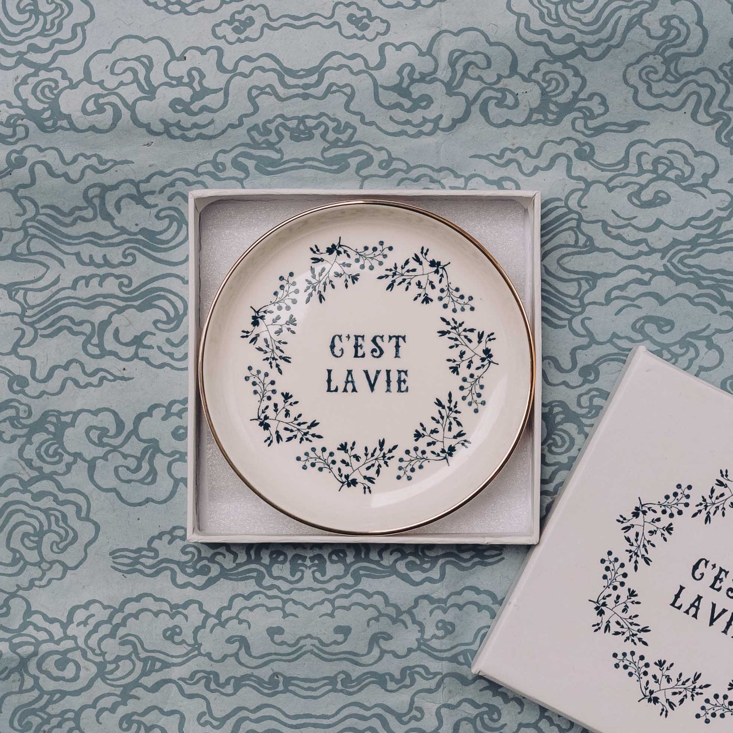 C'est La Vie Trinket Dish