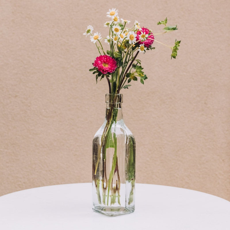 Clear Vintage Vase Collection